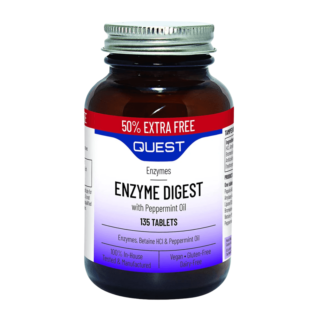QUEST ENZYME DIGEST TABLETS 135'S