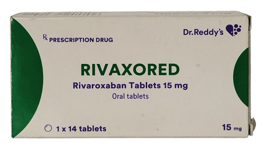 RIVAXORED 15MG TABS 14S