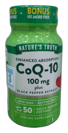 NATURES TRUTH CoQ-10 100MG 50S