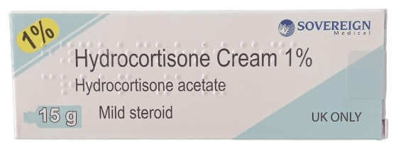 HYDROCORTISONE CREAM 15G U.K