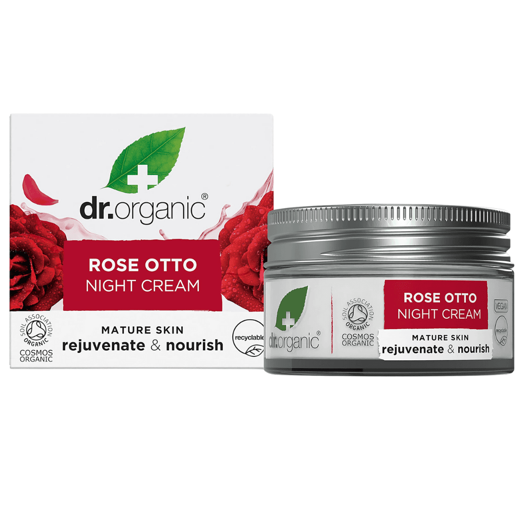 DR ORGANIC REJUVENATE ROSE OTTO NIGHT CREAM 50ML