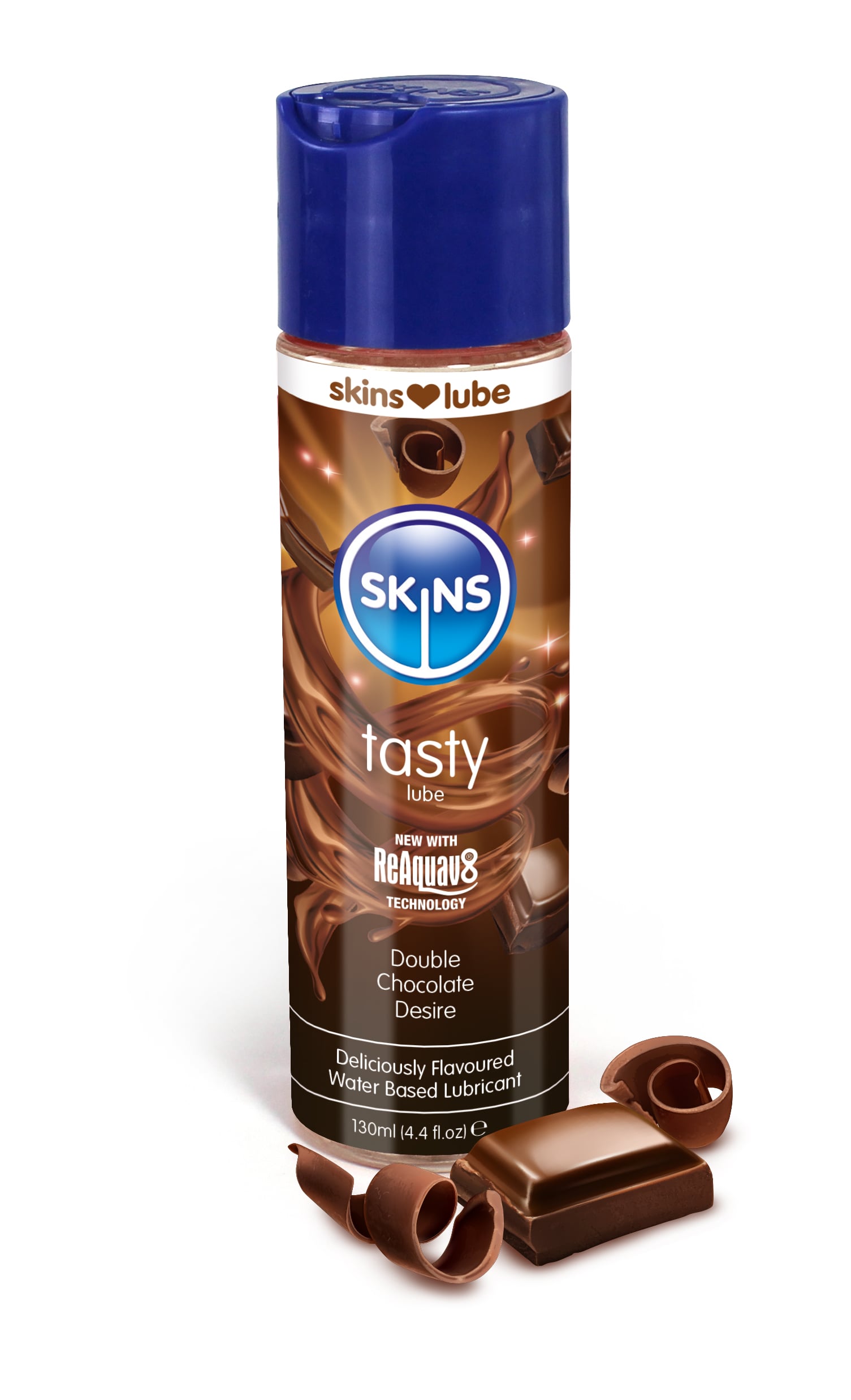SKINS LUBE TASTY DOUBLE CHOCOLATE DESIRE 130ML