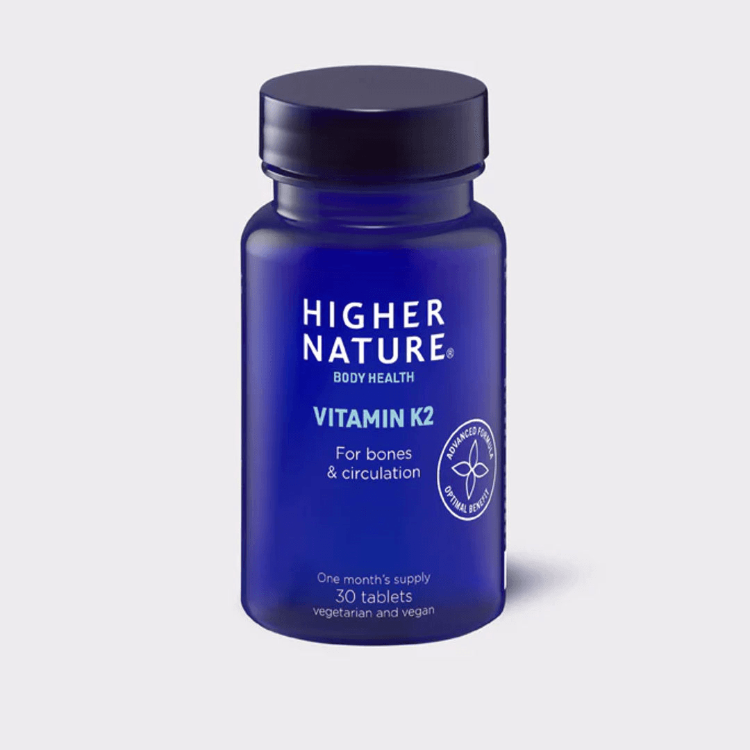 HIGHER NATURE VITAMIN K2 TABLETS VEGAN 30'S