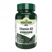 NATURES AID VITAMIN K2 WITH VITAMIN D3 100UG K2 CAPSULES 30'S