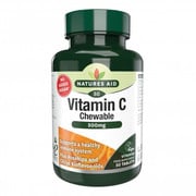 NATURES AID VITAMIN C CHEWABLE 500MG TABLETS 50'S