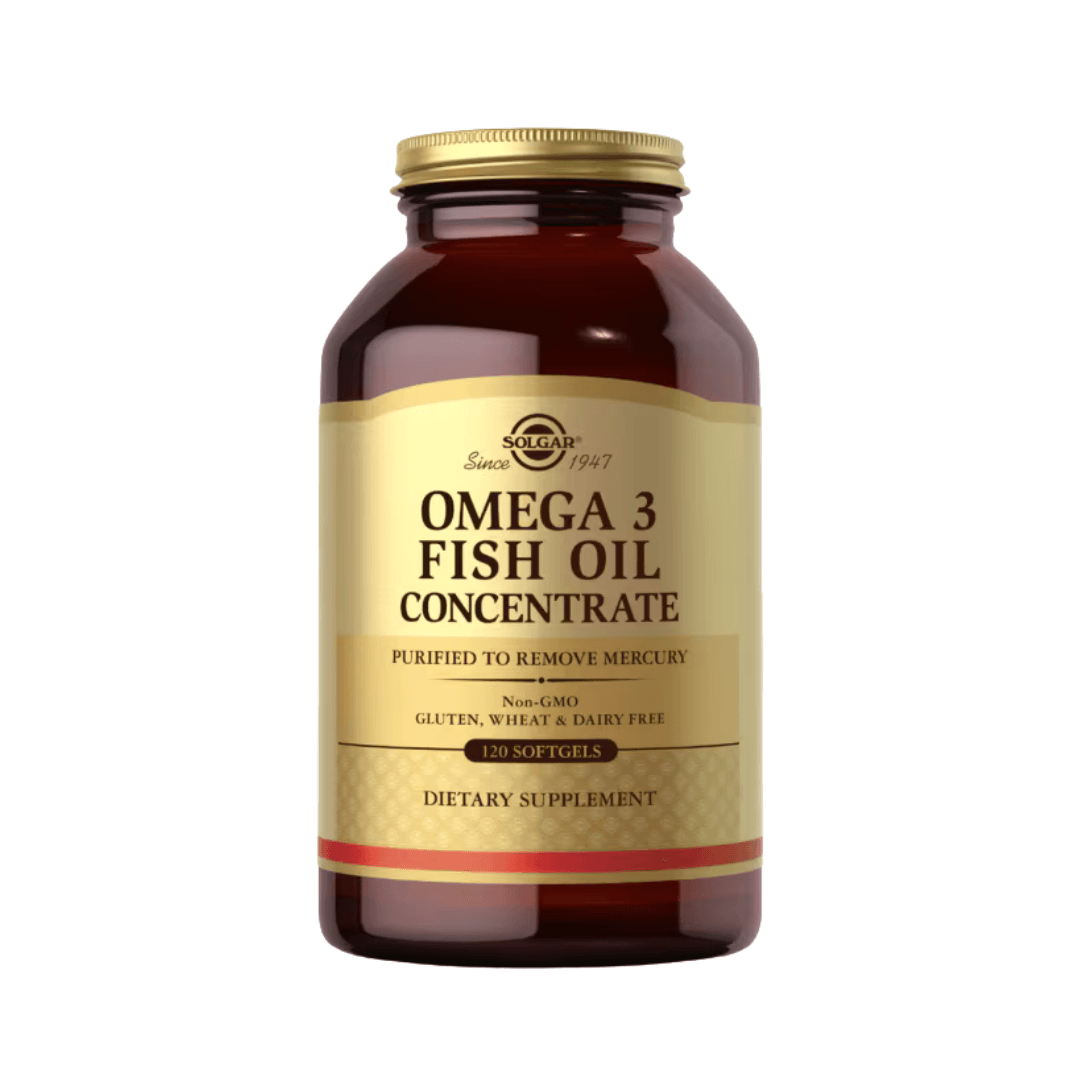 SOLGAR OMEGA 3 FISH OIL CONCENTRATE 120 SOFTGELS