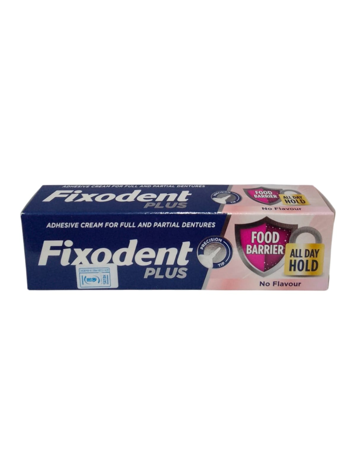 FIXODENT PLUS FOOD BARRIER ADHESIVE DENTURE CREAM NO FLAVOR 40G