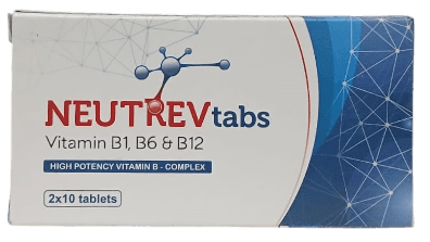 NEUTREV B1/B6/B12 TABLETS 20'S