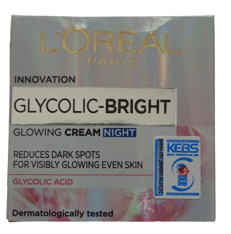 LOREAL GLYCOLIC BRIGHT NIGHT CREAM 50ML