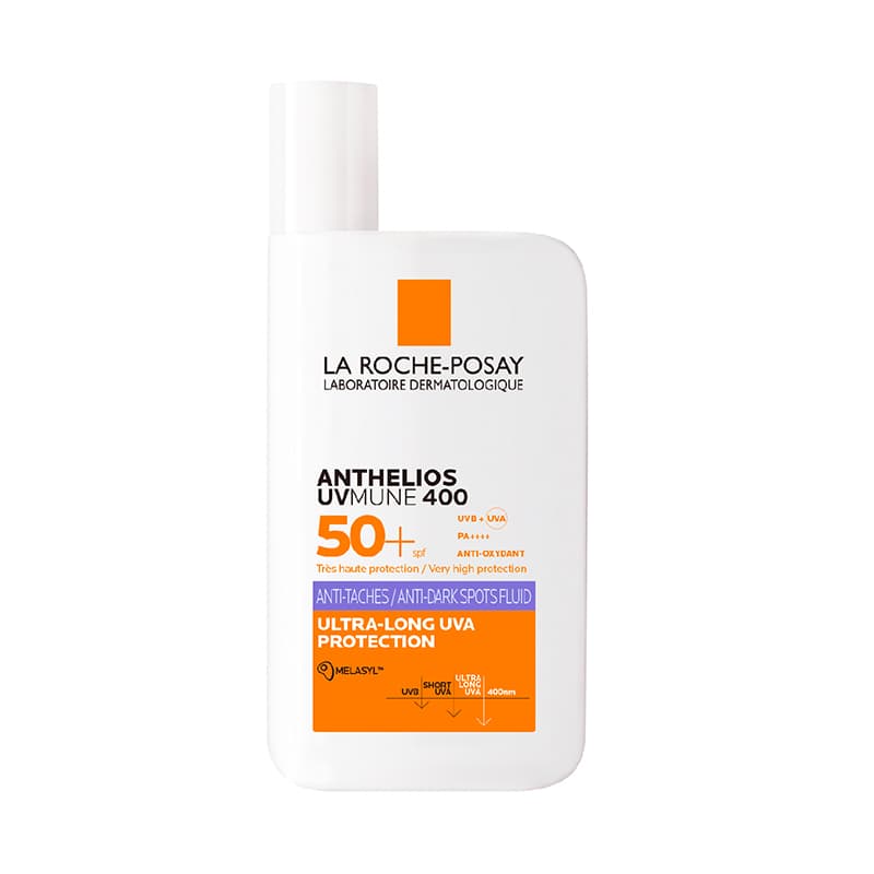LA ROCHE-POSAY ANTHELIOS UVMUNE 400 ANTITACHES/ANTIDARK SPOTS FLUID SUNSCREEN SPF 50 50ML