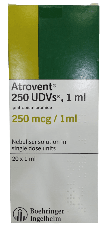 ATROVENT UDV NEBULIZER SOLUTION 20'S