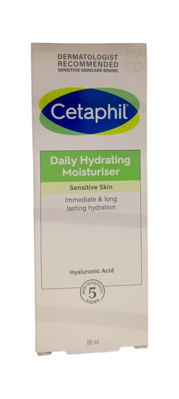 CETAPHIL DAILY HYDRATING MOISTURISER-HYALURONIC-ACID-88ML