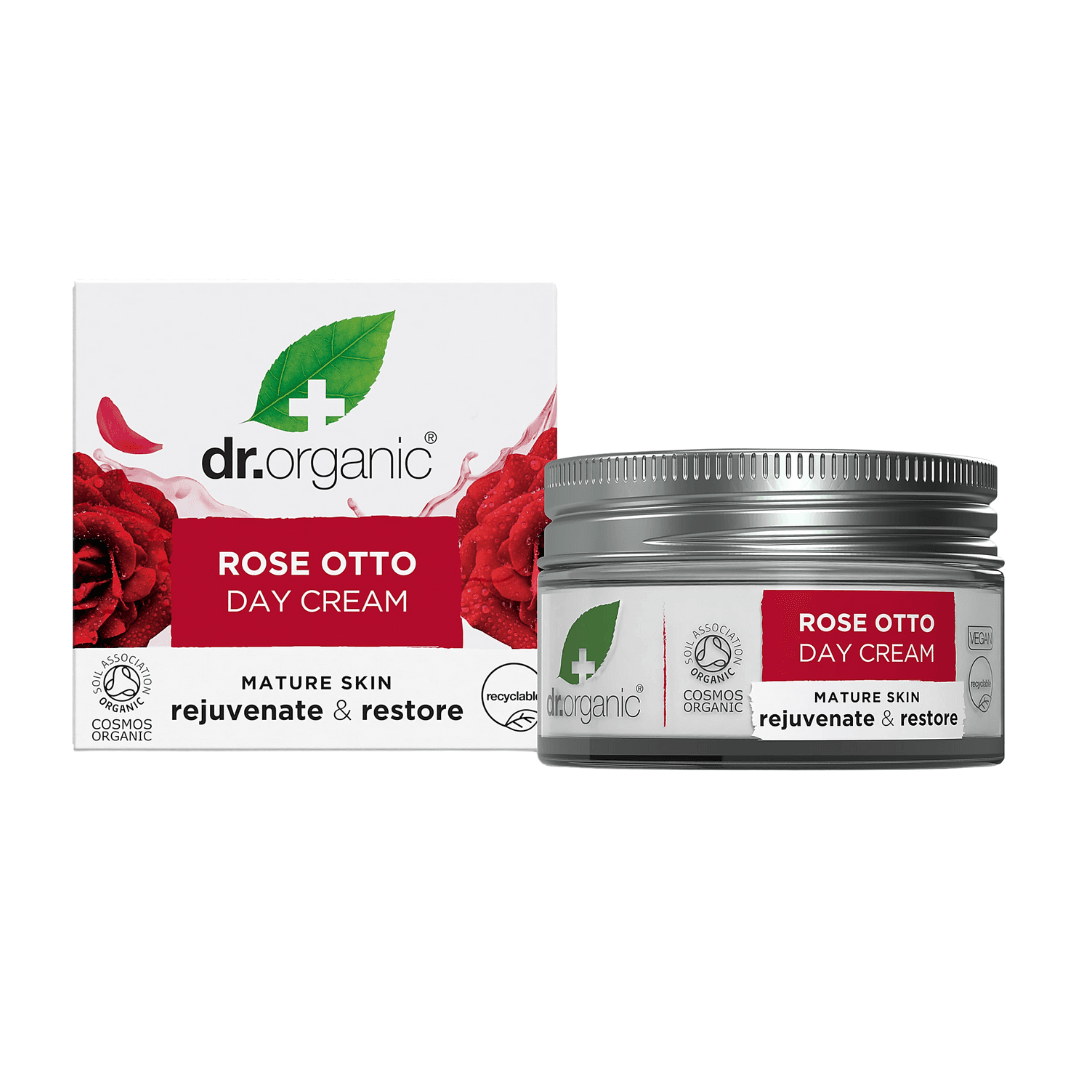 DR ORGANIC ROSE DAY CREAM REJUVENATE & RESTORE 50ML