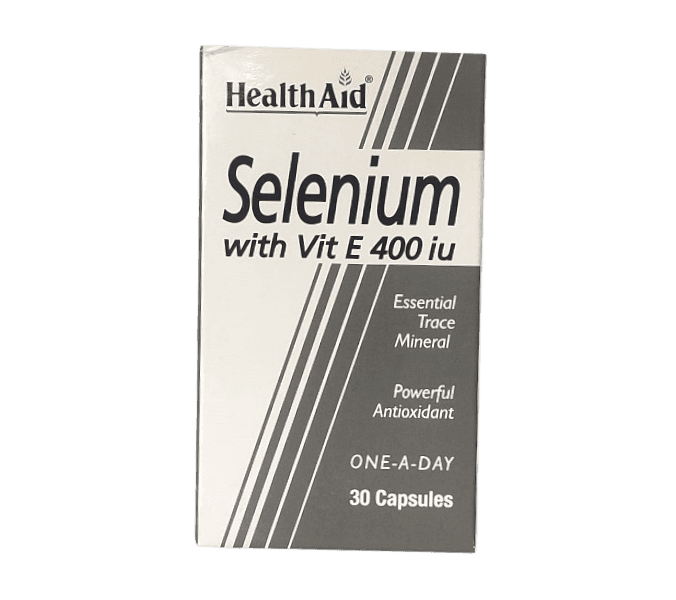 HEALTHAID SELENIUM with VIT E 400IU 30s