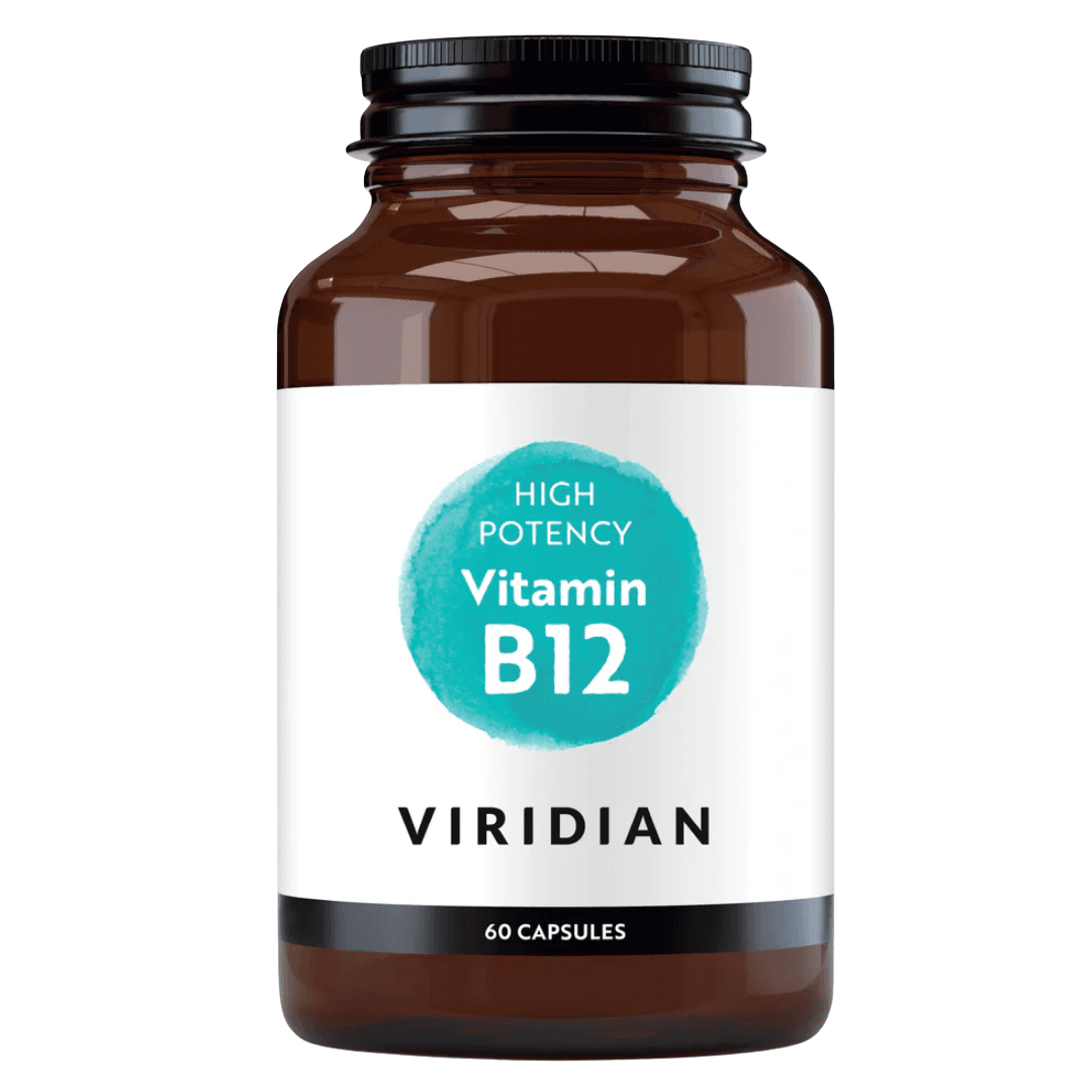 VIRIDIAN HIGH-POTENCY VITAMIN B12 CAPSULES 60'S