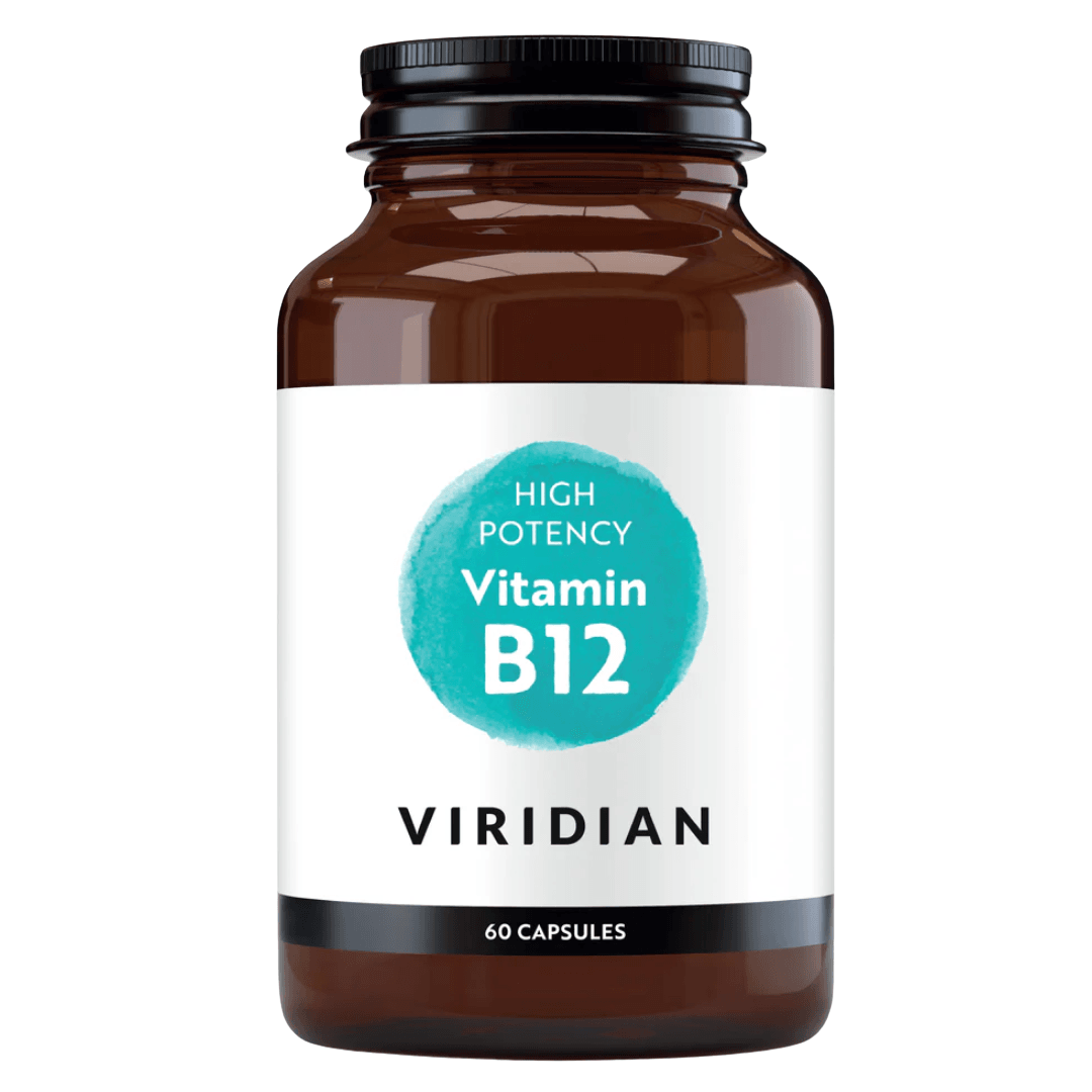 VIRIDIAN HIGH-POTENCY VITAMIN B12 CAPSULES 60'S