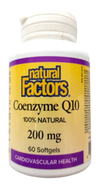 NATURAL FACTOR COQ10 200MG 60S