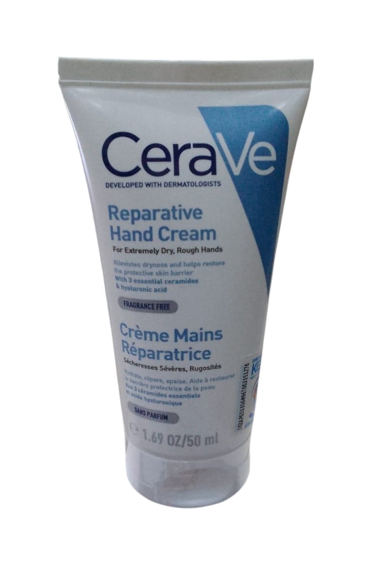 CERAVE REPARATIVE HAND CREAM, FOR EXTREMELY DRY, ROUGH HAND 50ML