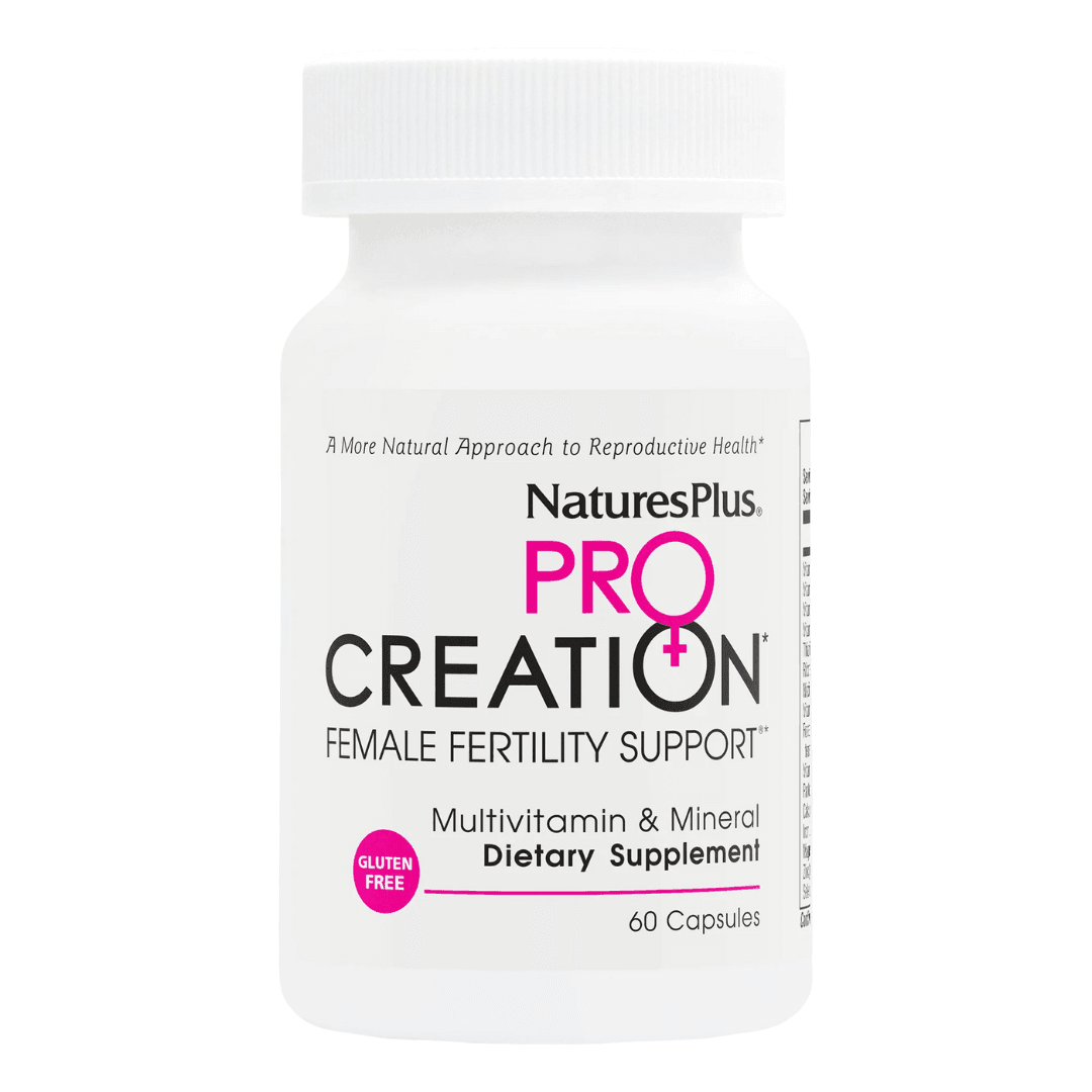 NATURESPLUS PRO CREATION FEMALE FERTILITY SUPPORT FEMALE 60 CAPSULES