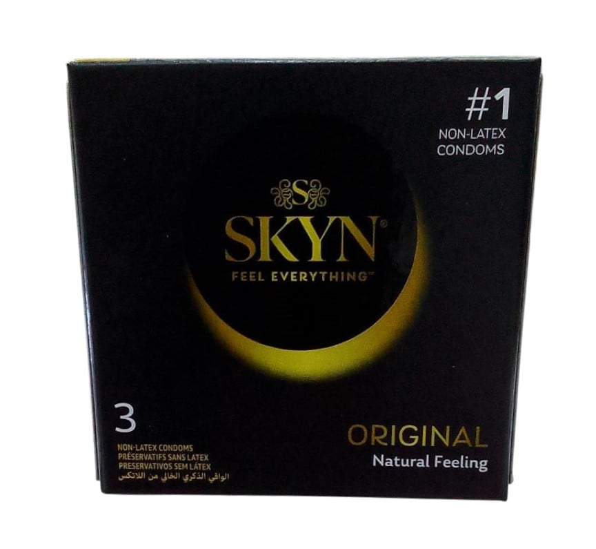 SKYN NON LATEX CONDOMS 3'S ORGINAL
